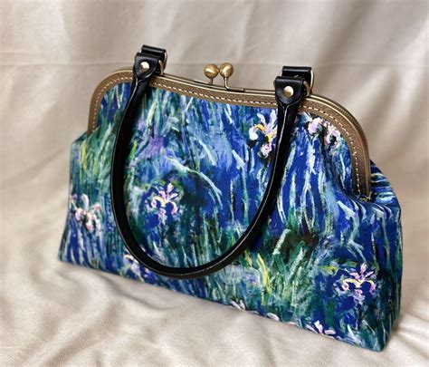 monet handbags|claude monet purse.